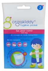 Orgakiddy Bolsa para Vómitos 3 Bolsas