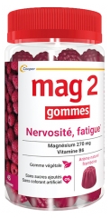 Mag 2 Nerwowość Zmęczenie Dziąsła Malina 45 Gummies