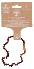 Irréversible Collier d'Ambre Bébé Cognac