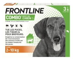 Frontline Combo Chien S (2-10 kg) 3 Pipettes