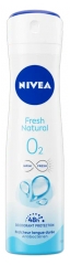 Nivea Fresh Natural O2 Deodorant 48H Protection Spray 150ml