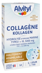 Alvityl Hydrolysiertes Kollagen 5000 mg 12 Sticks