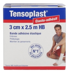 Essity Tensoplast Adhesive Stretching Bandage 3cm x 2.5m HB