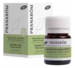 Pranar&ocirc;m Biologische Parels van Essenti&euml;le Olie van Echte Lavendel (Lavandula angustifolia) 60 Parels