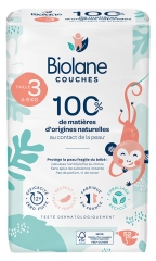 Biolane Natürliche Windeln 52 Windeln Größe 3 (4-9 Kg)