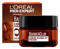 L'Oréal Paris Men Expert Barber Club Crème Barbe &amp; Visage 50 ml