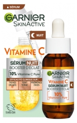 Garnier SkinActive Vitamine C Sérum Nuit Booster d'Éclat 30 ml