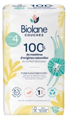 Biolane Natürliche Windeln 44 Windeln Größe 4 (7-18 Kg)