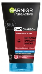 Garnier PureActive 3-i-1 Kul Rensning Anti-Sorte Pletter 150 ml