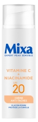 Mixa Anti-Pigmentvlekken Cr&egrave;me Vitamine C en Niacinamide SPF20 50 ml
