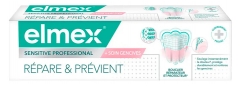 Elmex Sensitive Professional Répare &amp; Prévient + Soin Gencives 75 ml