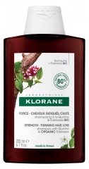 Klorane Force - Cabello Cansado & Caída Champú a la Quinina y Edelweiss Bio 200 ml