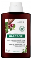 Klorane Siła - Szampon z Chininą i Szarotką Alpejską Organic 200 ml