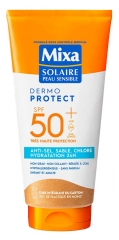 Mixa Dermo Protect Lait Solaire Anti-Sel Sable Chlore et Hydratation 24H SPF50+ 175 ml