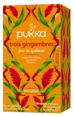 Pukka Tr&ecirc;s Gengibres Bio 20 Saquetas