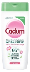 Cadum Natuurlijke Caresse Hydraterende Douchecr&egrave;me Wilde Rozenbloem 400 ml