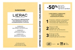 Lierac Sunissime Preparative Capsules Komplekts 2 x 30 kapsulas