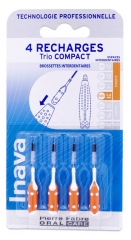 Pinceles Inava 4 Recambios Para Trio Compact