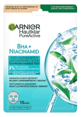 Garnier PureActive BHA + Niacinamid Masque en Tissu Anti-Imperfections 23 ml