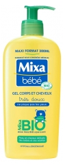 Mixa Baby Gel na tělo a vlasy Bio Aloe Vera 300 ml