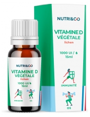 Nutri&amp;Co Pflanzliches Vitamin D 15 ml