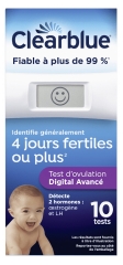 Test d'Ovulation Digital 4 Jours 10 Unités
