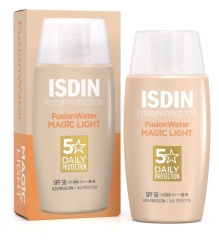 Fotoprotector Fusion Water Magic Light Tinted SPF50 50 ml