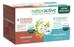 Naturactive Doriance Savais rudumas ir apsauga 30 kapsulių + Saulės kapitalas 60 kapsulių