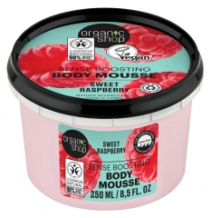 Organic Shop Atgaivinanti Kūno Mousse Aviečių 250 ml