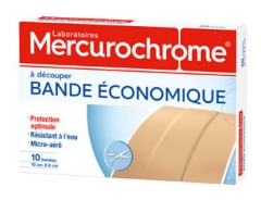 Mercurochrome Pflasterstreifen 10 Streifen