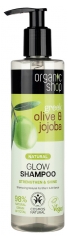 Organic Shop Dabīgais Stiprino&scaron;ais un Spīduma &Scaron;ampūns Olīva un Jojoba 280 ml