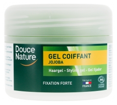 Douce Nature Gel Coiffant Jojoba Fixation Forte Bio 100 ml