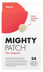 Hero Mighty Patch Original Patchs de Nuit Anti-Acné 24 Patchs Hydrocolloïdes