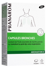 Pranarôm Aromaforce Cápsulas Bronquios Bio 30 Cápsulas