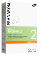 Pranarôm Oléocaps+ 2 Santé Intestinale Bio 30 Capsules