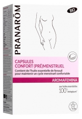 Pranar&ocirc;m Aromafemina Bio Kapsulas (Pirms)Menstruālā Komfortam 30 Kapsulas