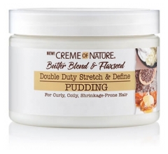 Cr&egrave;me Coiffante Pudding Butter Blend & Flaxseed Creme of Nature 326ml