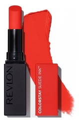 Revlon Make-up Rtěnka Colorstay Suede Ink č.007 Feed The Flame Revlon