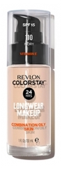 Revlon Maquillage Fond de Teint Colorstay Peaux Mixtes à Grasses N°110 Ivory Revlon
