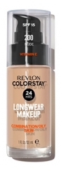 Revlon Meikkivoide Colorstay Sekaihoille ja Rasvaiselle Iholle Nro 200 Nude Revlon