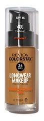 Revlon Maquillage Fond de Teint Colorstay Peaux Mixtes à Grasses N°400 Caramel Revlon