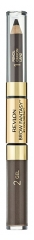 Revlon Maquillage Crayon Duo Sourcils Brow Fantasy Dark Brown