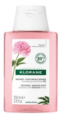 Klorane Verzachtende Shampoo met Bio Pioenroos 100ml