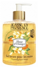 Gel de spălare pentru m&acirc;ini Jeanne en Provence Floare de Portocal