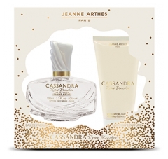 Jeanne Arthes Geschenkset Cassandra Wei&szlig;e Rosen