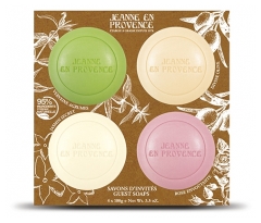Jeanne em Proven&ccedil;a Caixa de Sabonetes de Convidado