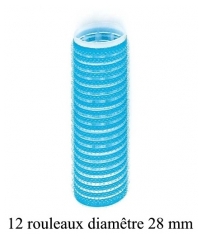 Mezzo Rouleaux velcro Diam 28mm x12