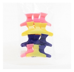 Mezzo Krokodillen&aelig;bclips stor model assorterede farver