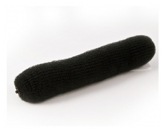 Mezzo Crêpe Boudin Nero per Chignon