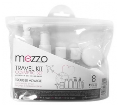 Trusa de voiaj Mezzo 4 Flacoane + 2 Recipiente